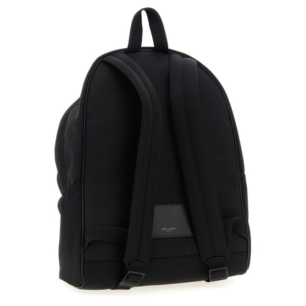 Saint Laurent Black Polyamide Men's Backpack - Picture 2 of 4